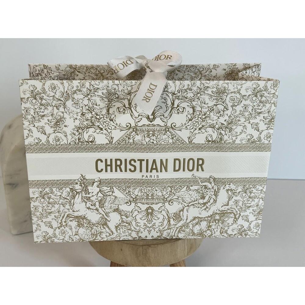 Elegant Dior Gift Bag - Limited Edition 2023 Holiday Design